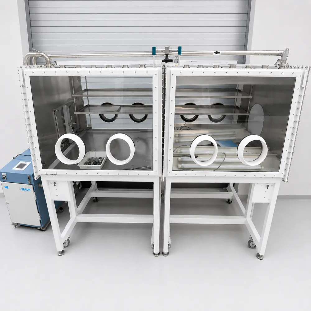 Gebrauchte M.Braun Doppelbox Glovebox