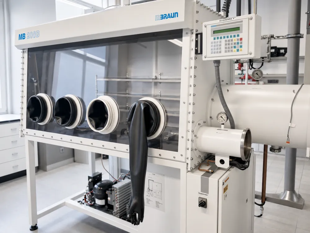 M.Braun Unilab 2000 Glovebox für den Umzug