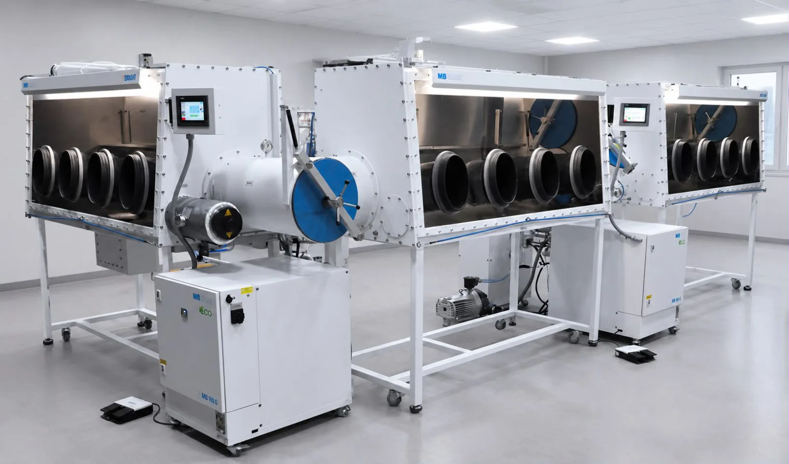 Refurbished M. Braun Unilab Glovebox System from KeT Boxsysteme